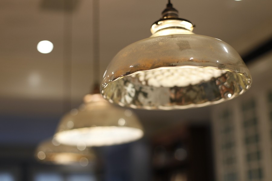 Dim your lights in the evening for a more relaxing ambiance.