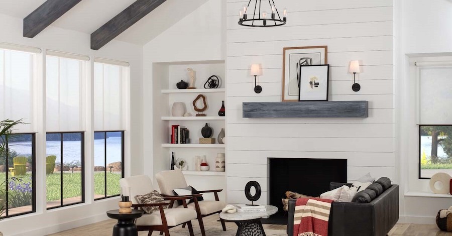 Photosensors dim your lights to conserve energy when natural light is available.